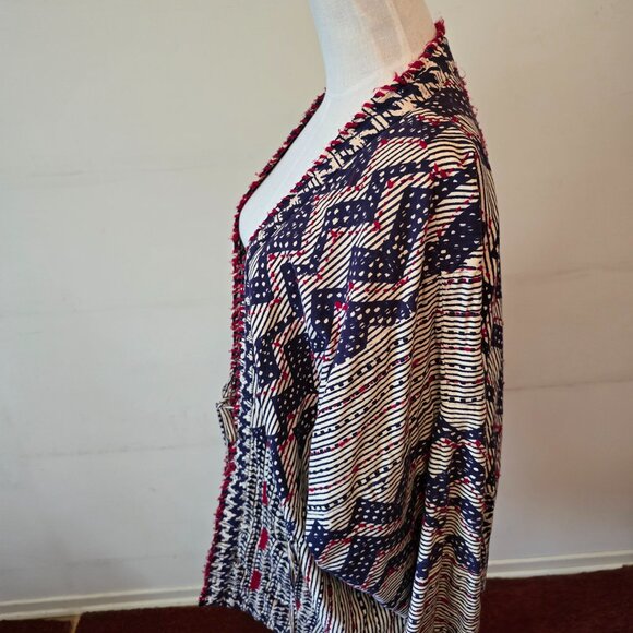 Bridgehead x C.C. Shroff Self-Help Centre - Vintage Tie Jacket with Embroidery - Picture 8 of 13